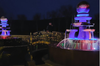 Rotating stone balls