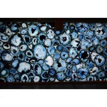 Blue Agate Classic Big Pattern
