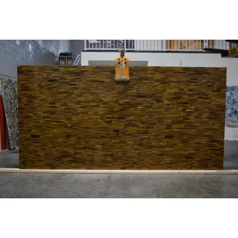 Tiger Eye Gold Brick Pattern Tiger Eye Gold Brick Pattern