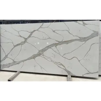 Losa de cuarzo Calacatta Sepia 3CM