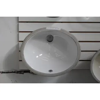Lavabo de tocador ovalado - Blanco Petit