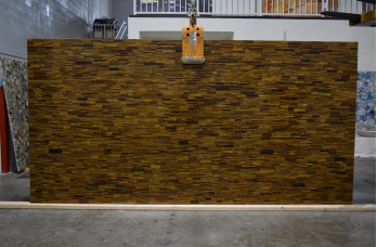 Tiger Eye Gold Brick Pattern