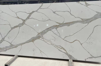 Calacatta Sepia 3CM Quartz Slab